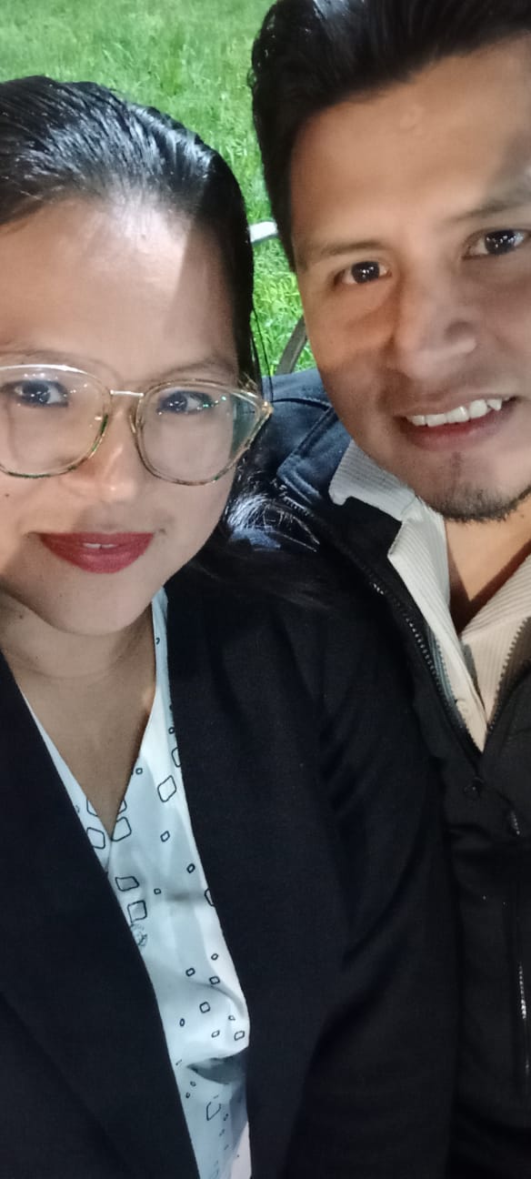 Couple in a formal pose